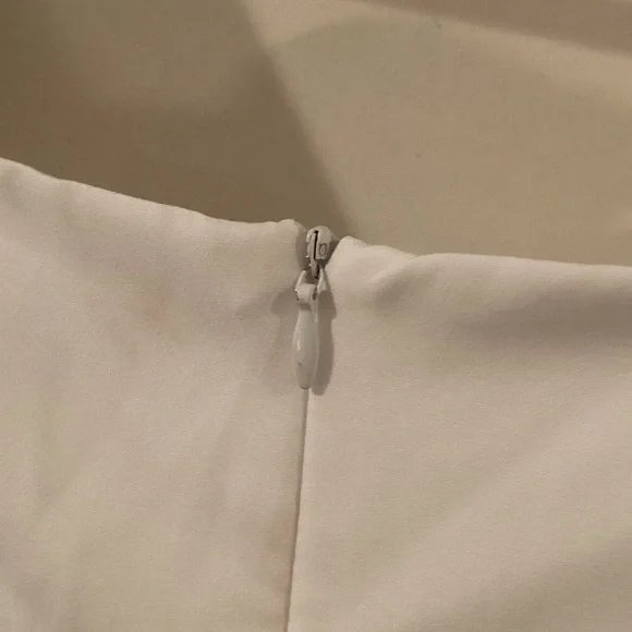 Lulu's White Tie-Shoulder Mini Dress - Picture 10 of 14